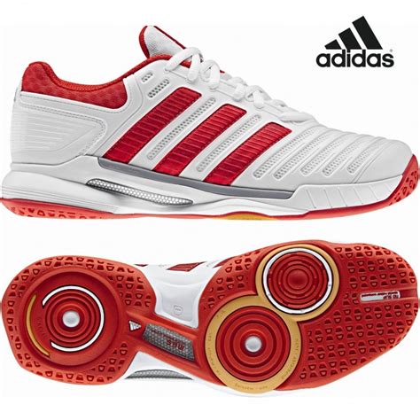 adidas adipower stabil damen handballschuhe weiß silber rot|adidas adipower Stabil 10.0 W G64975 Damen Handballschuhe.